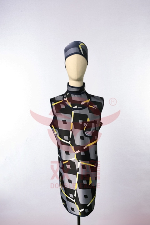 新花色中國(guó)風(fēng)射線(xiàn)防護(hù)服石榴花B-22